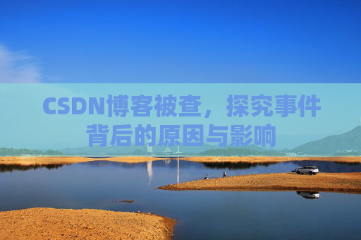 CSDN博客被查，探究事件背后的原因与影响